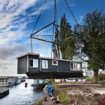 De Ceuvel houseboat installation