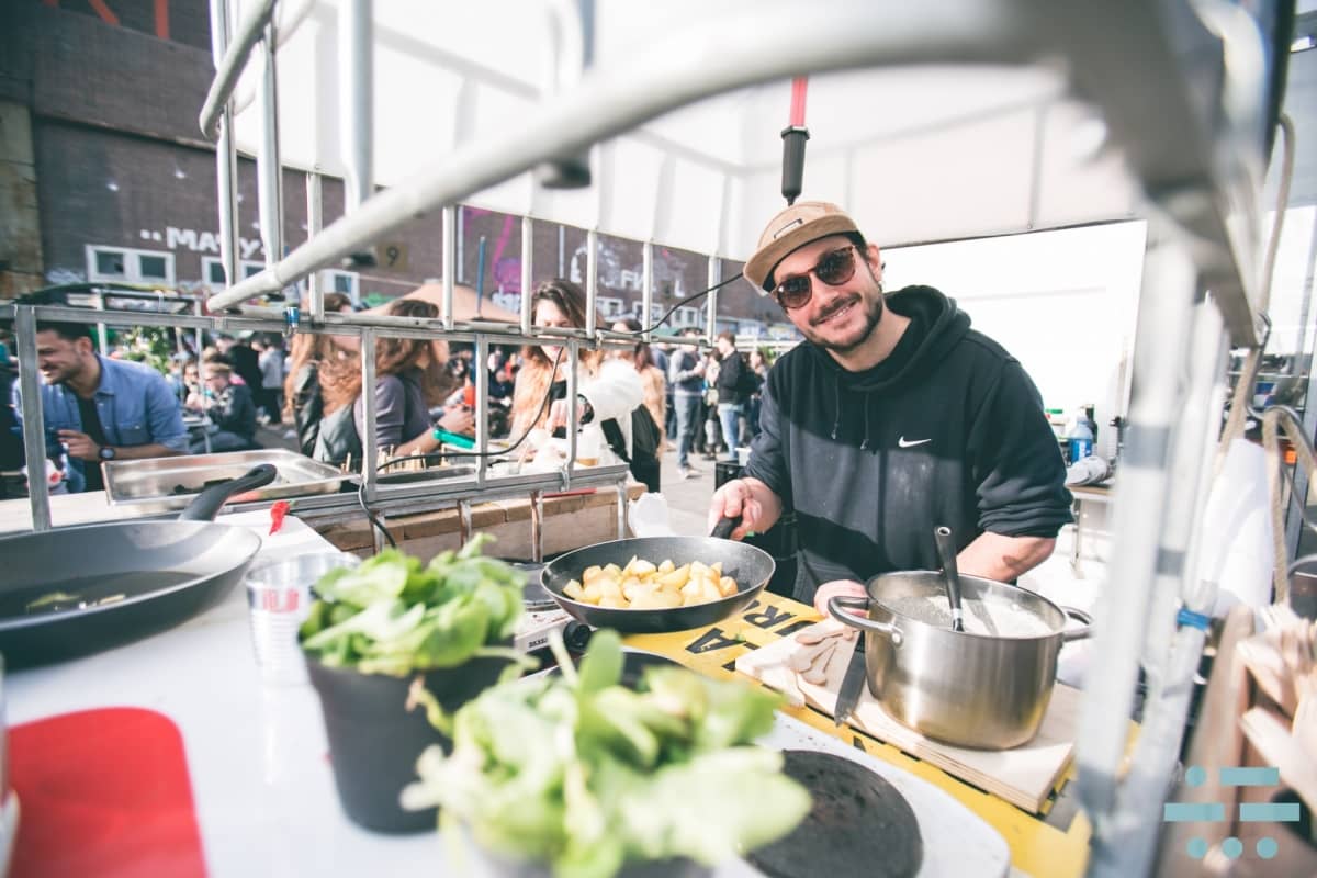 DGTL has already taken big steps to reduce its carbon emissions, like in 2016 when they made their entire festival grounds vegetarian. Photo by DGTL